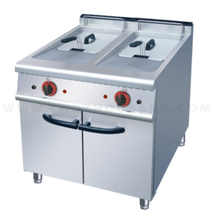 42L 2 Tanks with Cabinet Commercial Electric Fryer